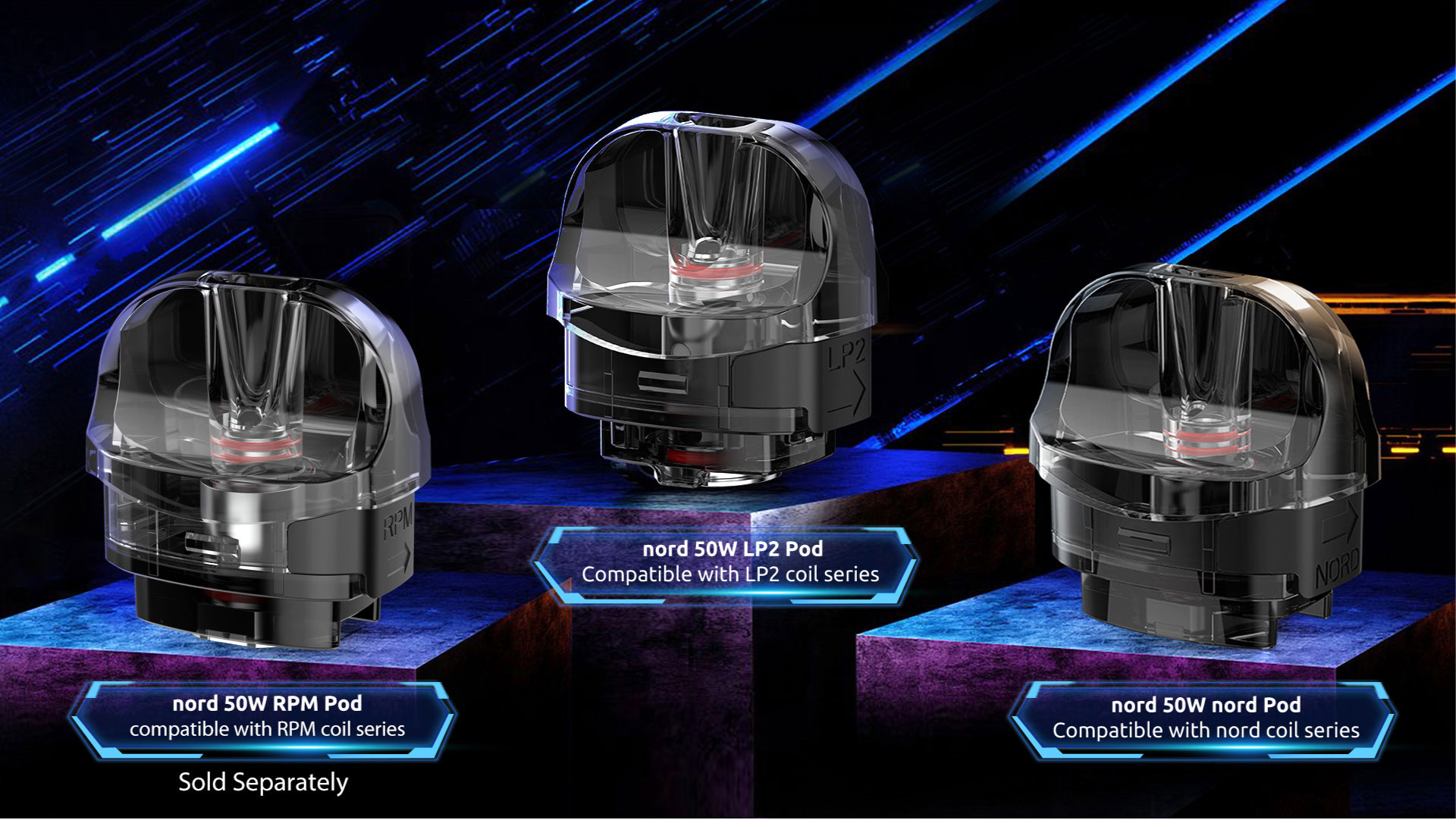nord 50w pods lp2 pod