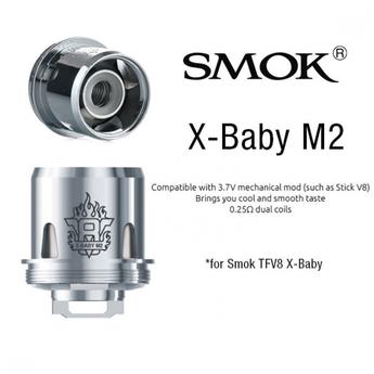 v8 x baby m2 coils 025 ohm