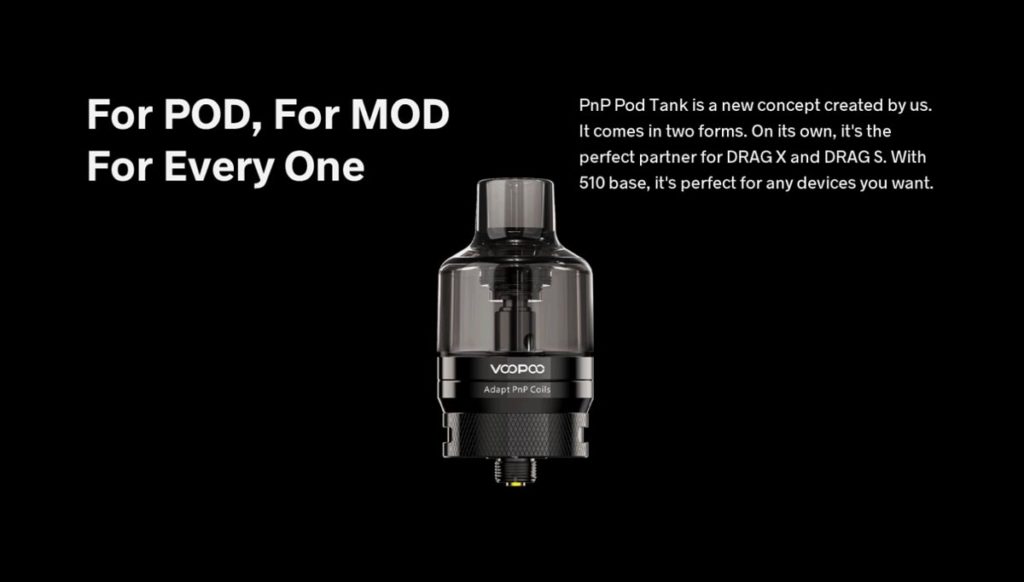 pnp pod tank silver